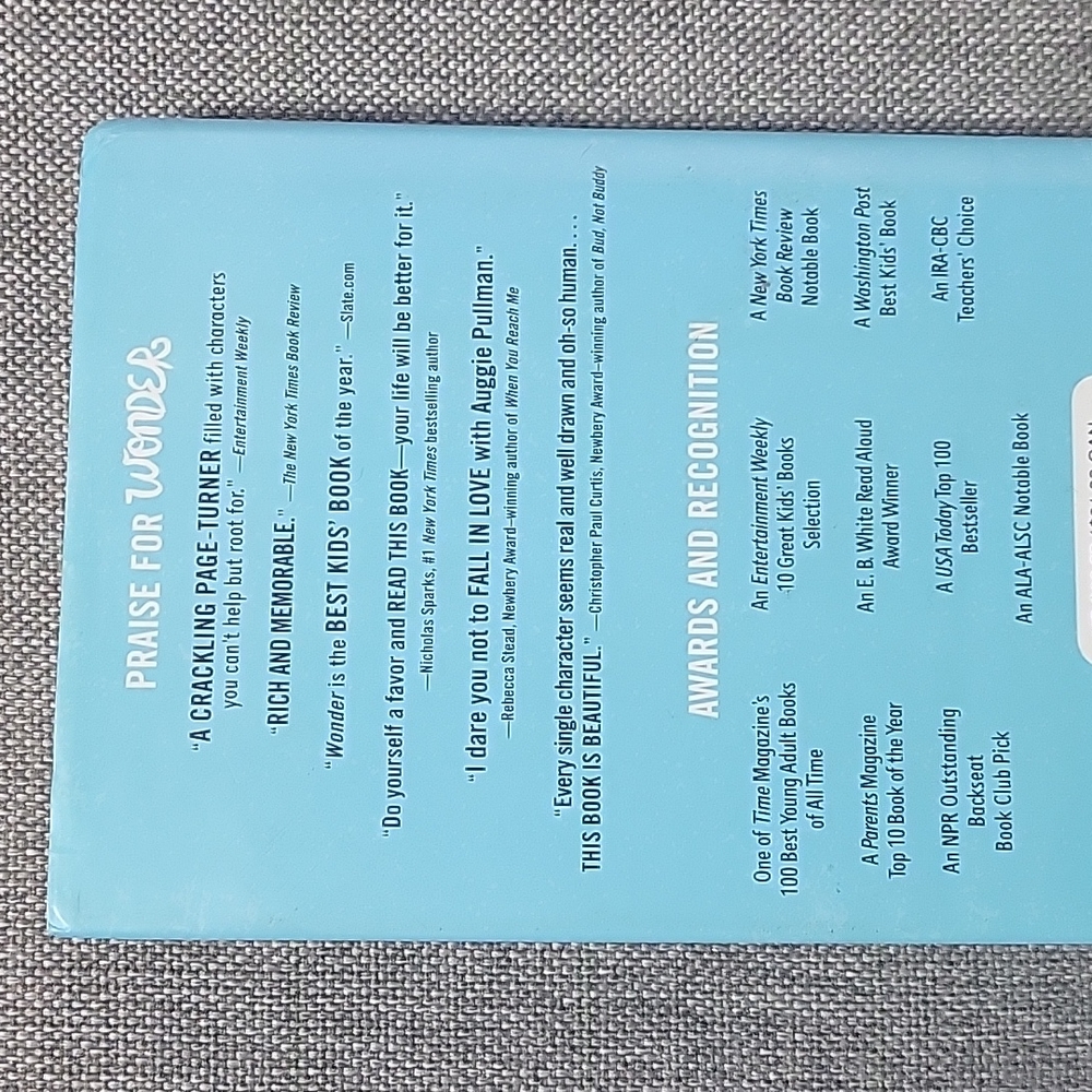 Author  R.J Palacio ....Wonder - Picture 2 of 2